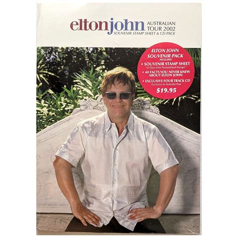Elton John - A Journey Through Time 2002 Stamp & CD Pack – Rockaway Records