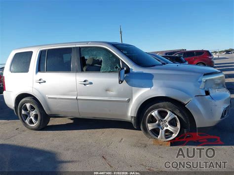 2013 Honda PILOT EX-L Gasoline - 5FNYF3H56DB033160