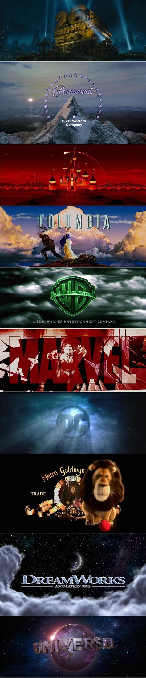 DreamWorks Logo Variations 的图像结果