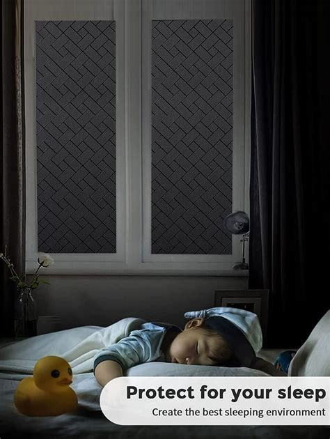 1 Pièce Autocollant En Verre À Cadre Noir Pour La Décoration Des ...
