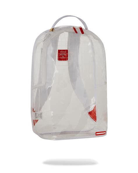 Sprayground DLXSV Backpack (Clear Embossed Sharks In Paris) – Luggage ...