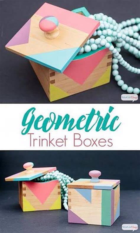 Stylish Wooden Jewelry Diy Love Heart Shape Box Case Storage Decor ...