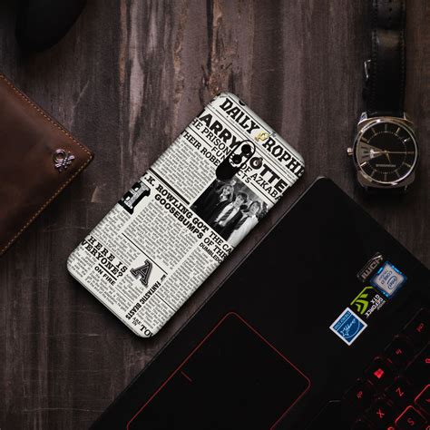 Newspaper Pattern Mobile Wrap – WrapCart Skins