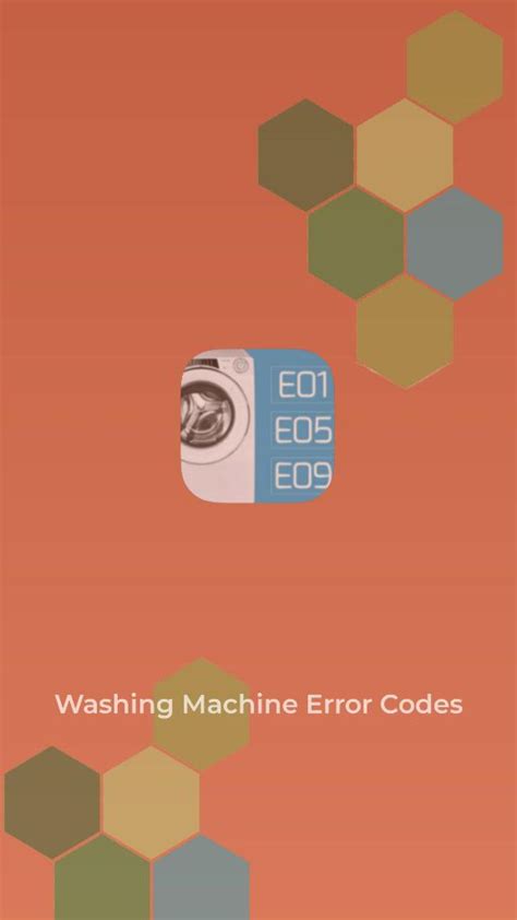 Washing Machine H2O Error Code 的图像结果