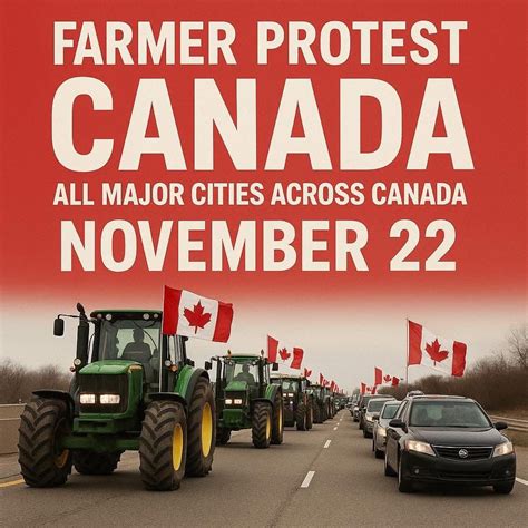 Farmers Protest Calgary, Mahogany, Calgary, 22 November 2025 | AllEvents