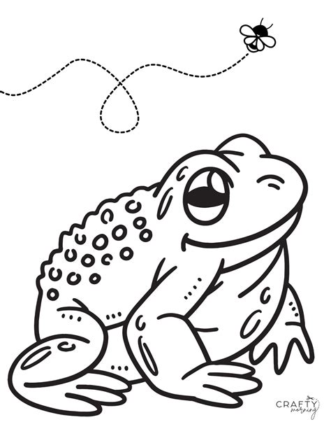 Printable Frog Coloring Pages [2025]