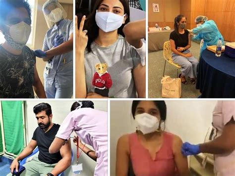 Kollywood celebs who got vaccinated recently | The Times of India