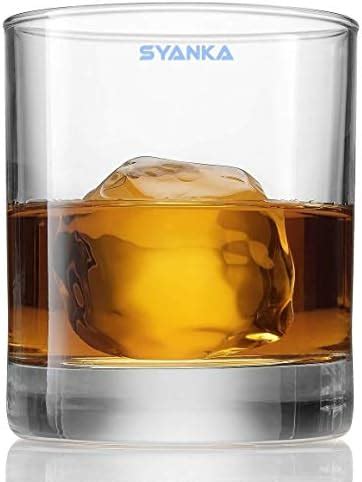 SAKI Old-Fashioned Whiskey Glasses Set of 2 | Heavy Base & Thick Walls ...