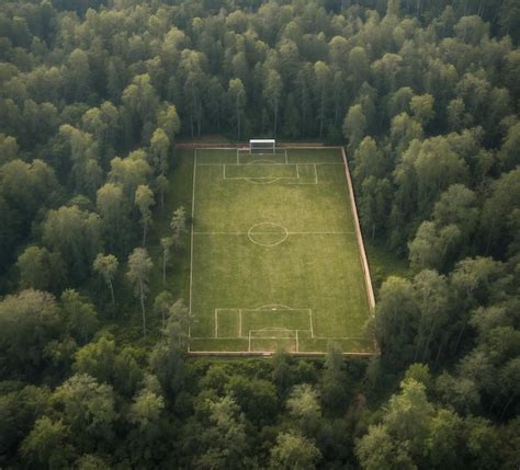 Sportsfield within Forest 的图像结果
