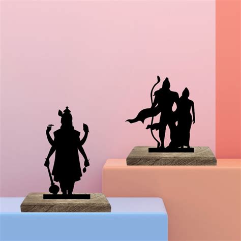 Buy Epic Legends Showpiece - Set Of Two Online in India | Vaaree