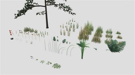 Plants Asset Set - Download Free 3D model by Em Marshall (@emarshall ...