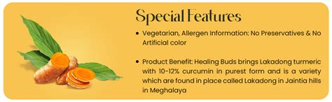Healing Buds High Curcumin (9-12%) Lakadong Turmeric Powder/ Haldi ...