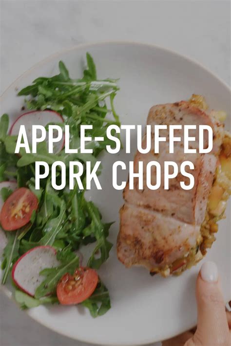 Apple stuffed pork chops – Artofit