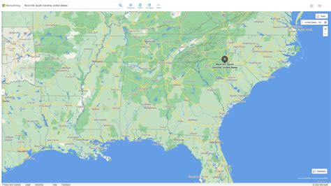 Rock Hill, South Carolina Map