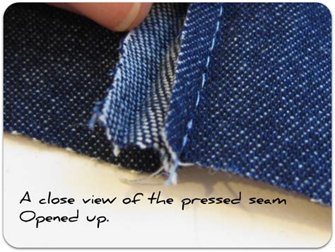 Rosey Corner Creations: Flat Fell Seam (Denim Seam) Tutorial