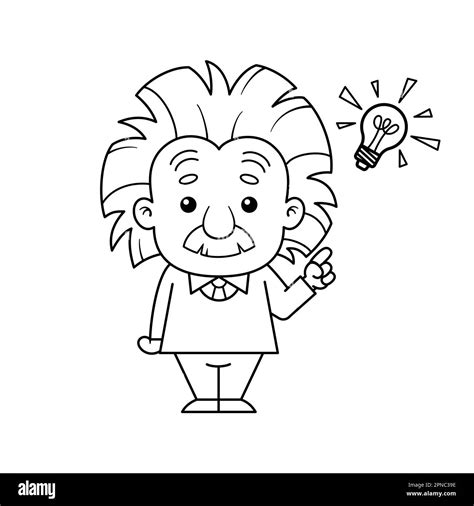 How To Draw Cartoon Einstein