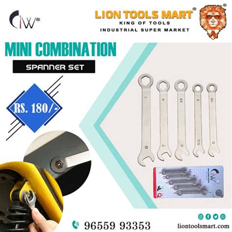 Buy Mini Combination Spanner Set at good price in lion tools mart ...