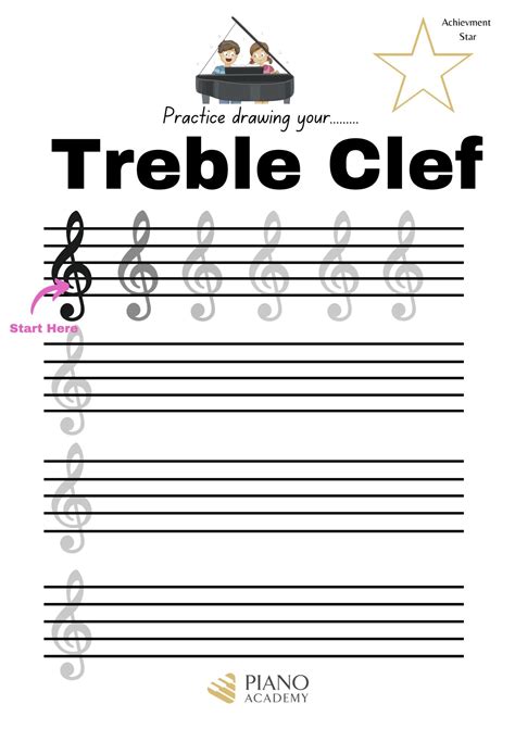 Image result for Rhythm Exercises Treble Clef