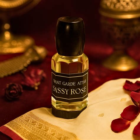 SASSY ROSE AVANT GRADE ATTAR - 12 ML – ROZELLA PERFUMES