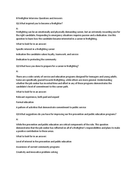 Competency Questions and Answers Fire Service 的图像结果