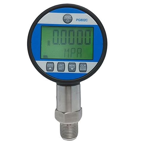 Digital Pressure Gauge, 0 to 10 Bar Accuracy 0.25% : Amazon.in ...
