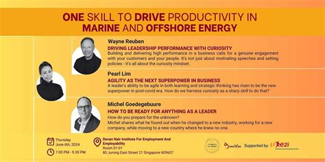 One Skill to Drive Productivity in Marine and Offshore Energy, Devan ...