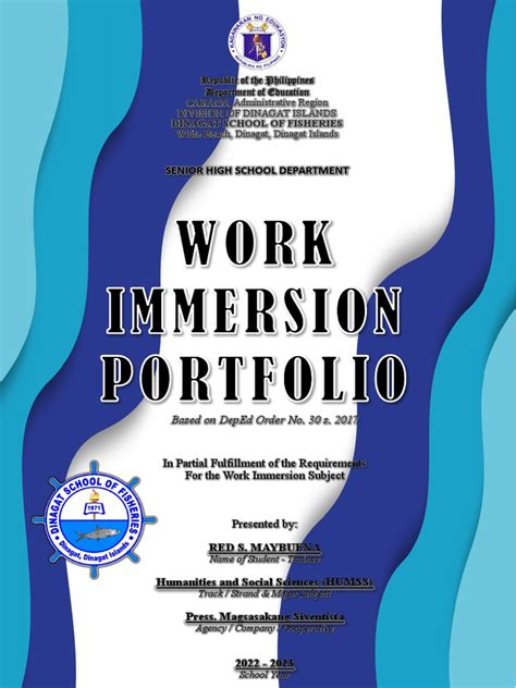 Work Immersion Portfolio Example 的图像结果
