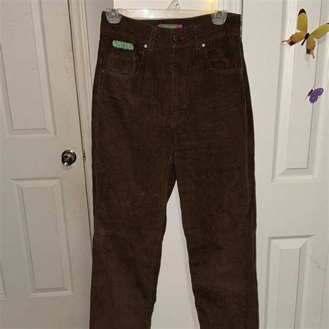 ZUMIES empyre corduroy brown pants (Worn once) - Depop