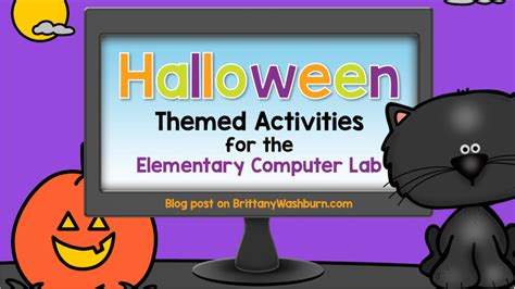 Computer Lab Halloween Decorations 的图像结果