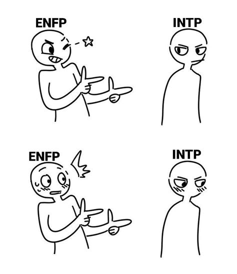 ENFP x INTP in 2022 | Mbti relationships, Mbti, Mbti personality