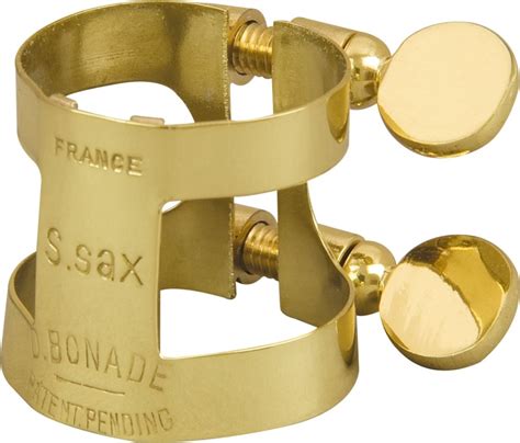 Bonade Soprano Saxophone Ligatures Lacquer - Inverted - Ligature Only ...