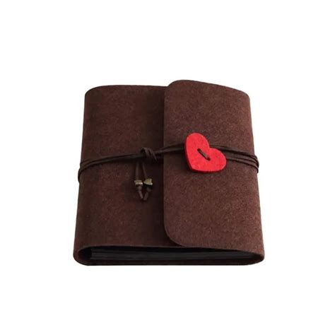EZ LIVING 1pcs brown color scrap book album Scrapbook Album Photo Album ...