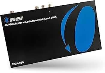 4K 60Hz eARC Audio Extractor Converter by OREI - Downmixing L/R HDMI ...
