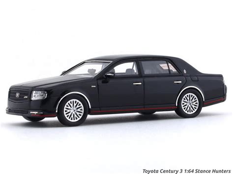 Toyota Century 3 black 1:64 Stance Hunters scale model car | Scale Arts ...