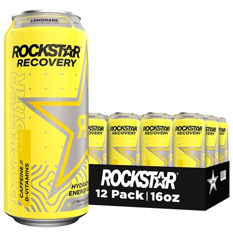 Amazon.com : Rockstar Energy Drink with Caffeine Taurine and ...