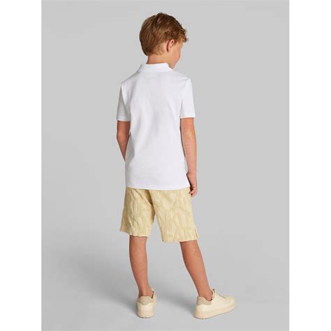 Calvin Klein Jeans | Kids' Essential Short Sleeve Polo Shirt | Kids ...