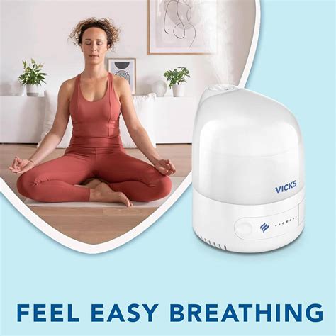 Vicks Personal Cool Mist Ultrasonic Humidifier, Quiet Ultrasonic ...
