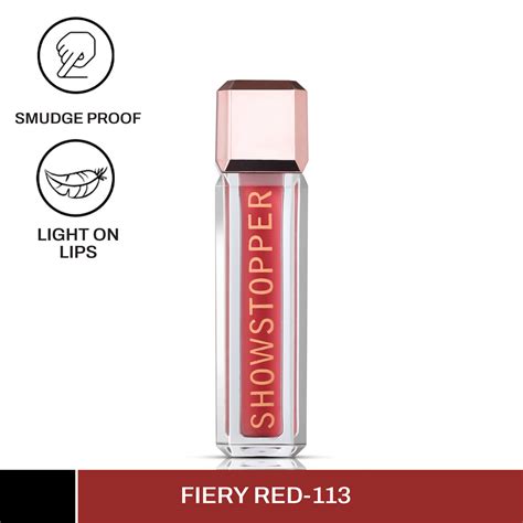CAL Losangeles Showstopper Lip Liquid-Fiery Red 113 – Creando