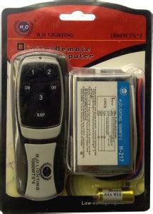 TRP Traders 3 WAY H2O Wireless Remote Control Switch (Pack of 1 Number ...