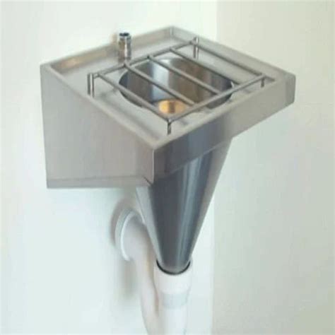 Stainless Steel Funnel Hopper - Sluice Sink Slop Hopper Manufacturer ...