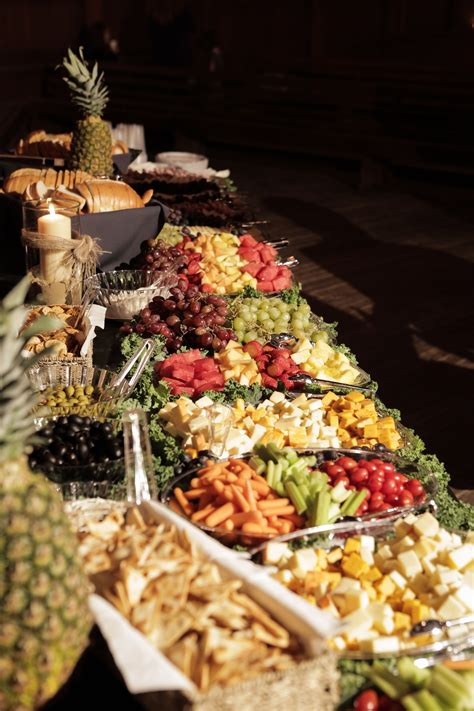 Wedding Reception Table | Reception food