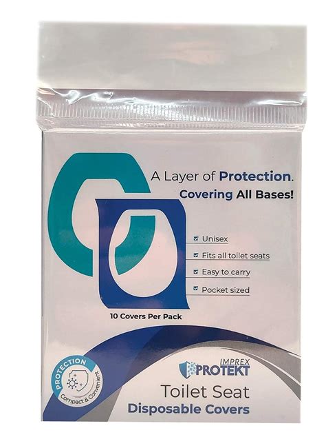 IMPREX PROTEKT Unisex Disposable Toilet Seat Covers | Freedom to pee on ...