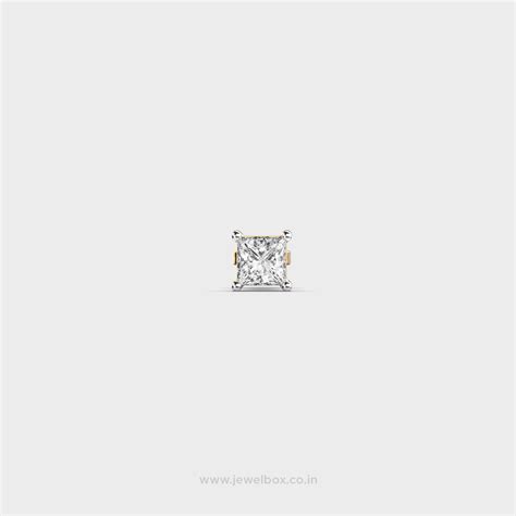 Buy The Sharp Edge Diamond Stud For Men At Jewelbox