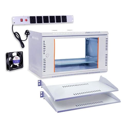 Buy Server Rack 6U CCTV/DVR/NVR Cabinet Box/DVR Rack Wall Mount with ...