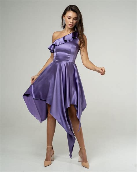 purple dresses for women