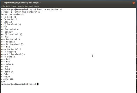 Image result for Functions Factorial Shell Script