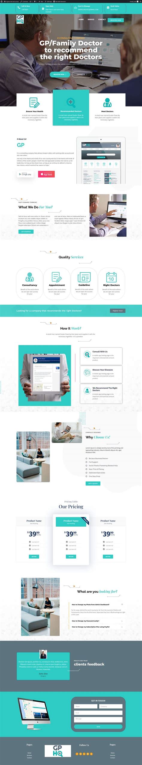 Entry #72 by ahabir52 for Build a one page landing page with ...