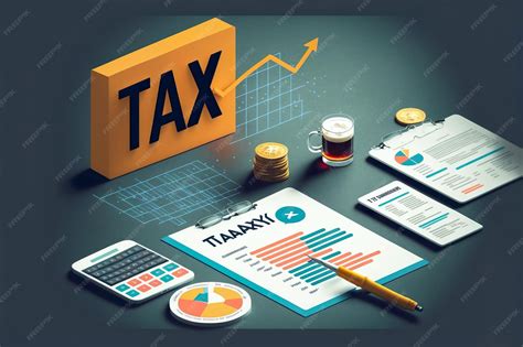 Premium Photo | Government taxes and calculation tax return concept Tax ...