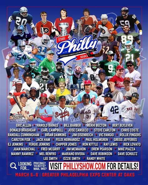 PHILLY SHOW | MIKE PIAZZA, MANNY RAMIREZ, RANDALL CUNNINGHAM, CARLTON ...