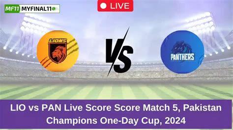 LIO vs PAN Live Score: Scorecard, Ball by Ball Commentary